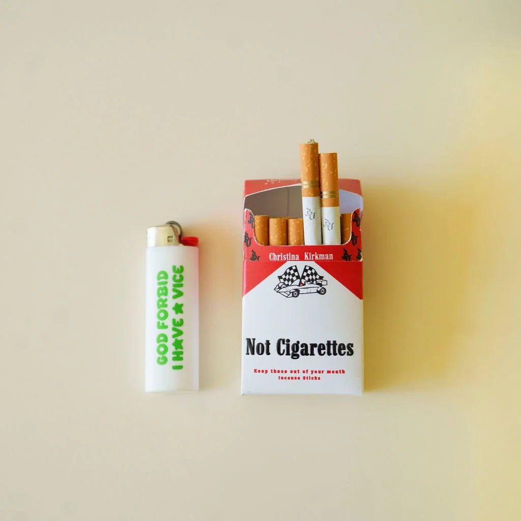 Anti-Burn-Out Cigarette Incense x Christina Kirkman – Boy Vienna