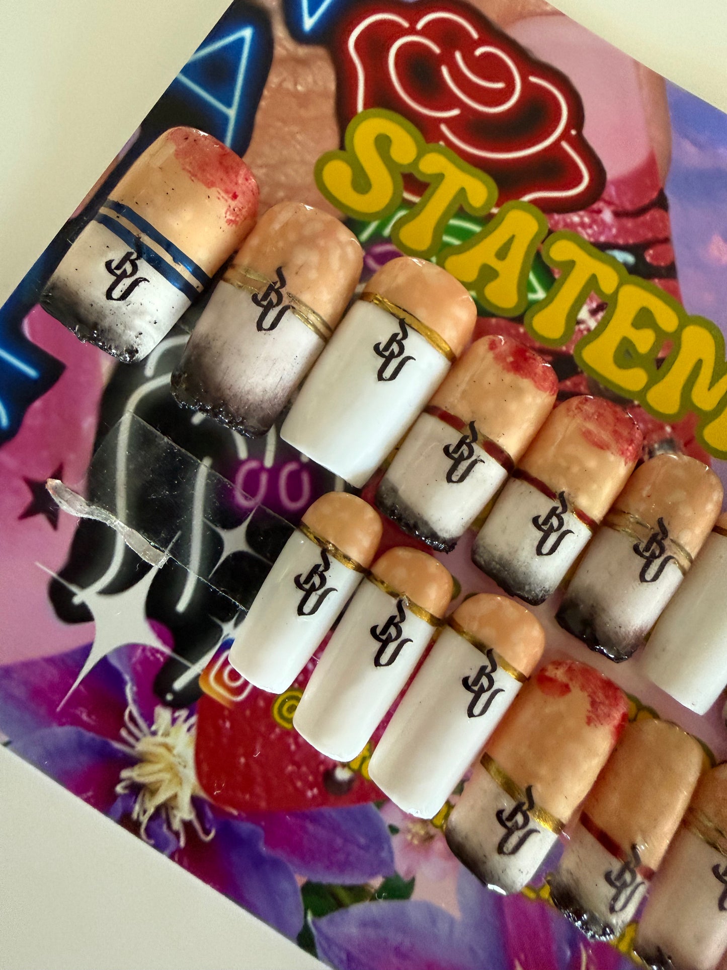 Cigarette Nail Set
