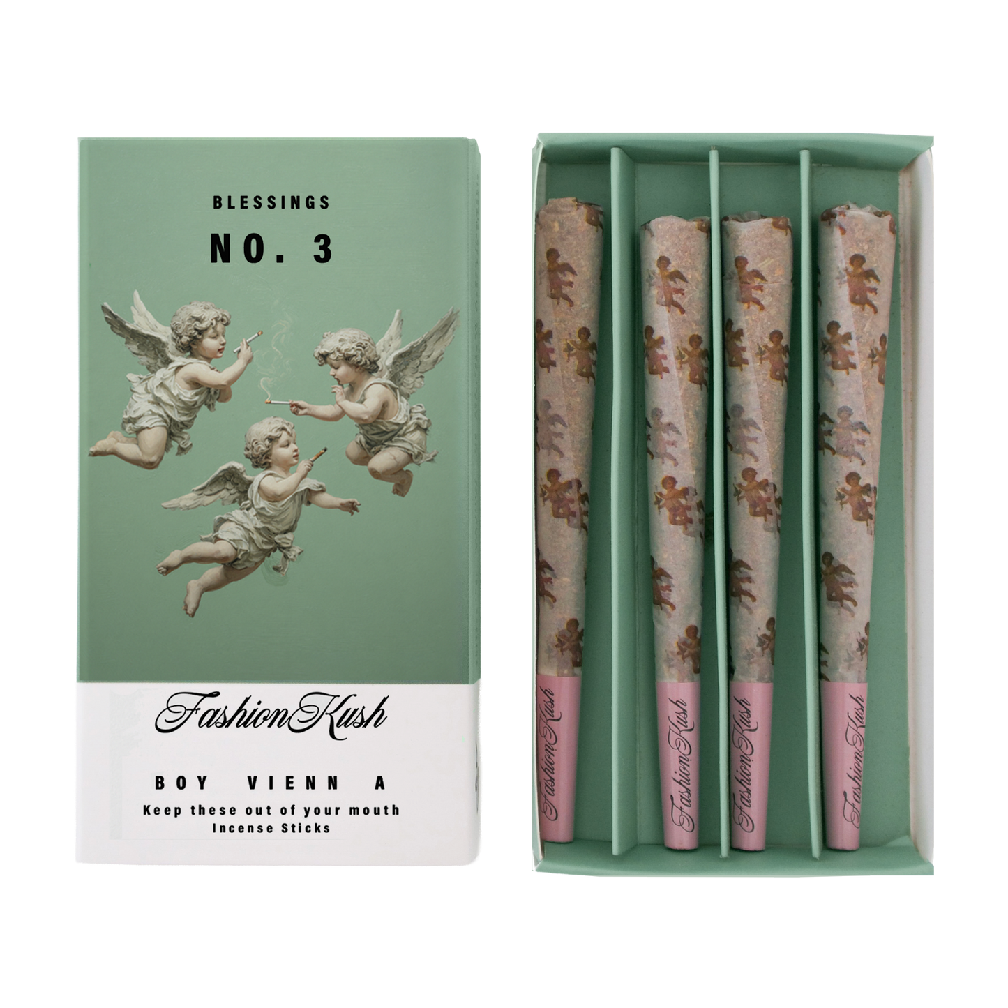 No. 3 BLESSINGS Incense x FASHION KUSH Special Edition
