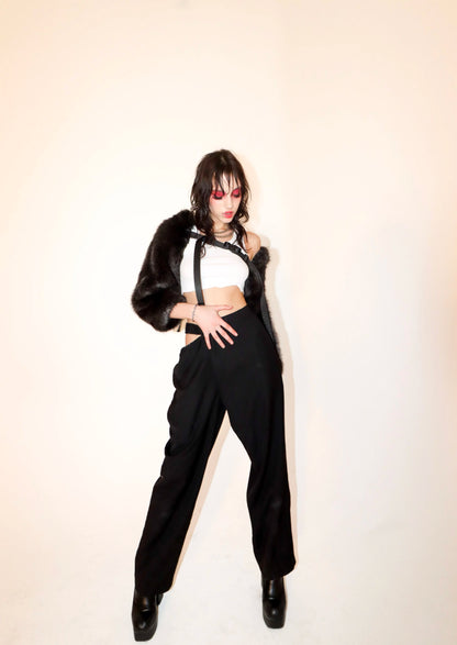 Faux Fur Arm Warmers