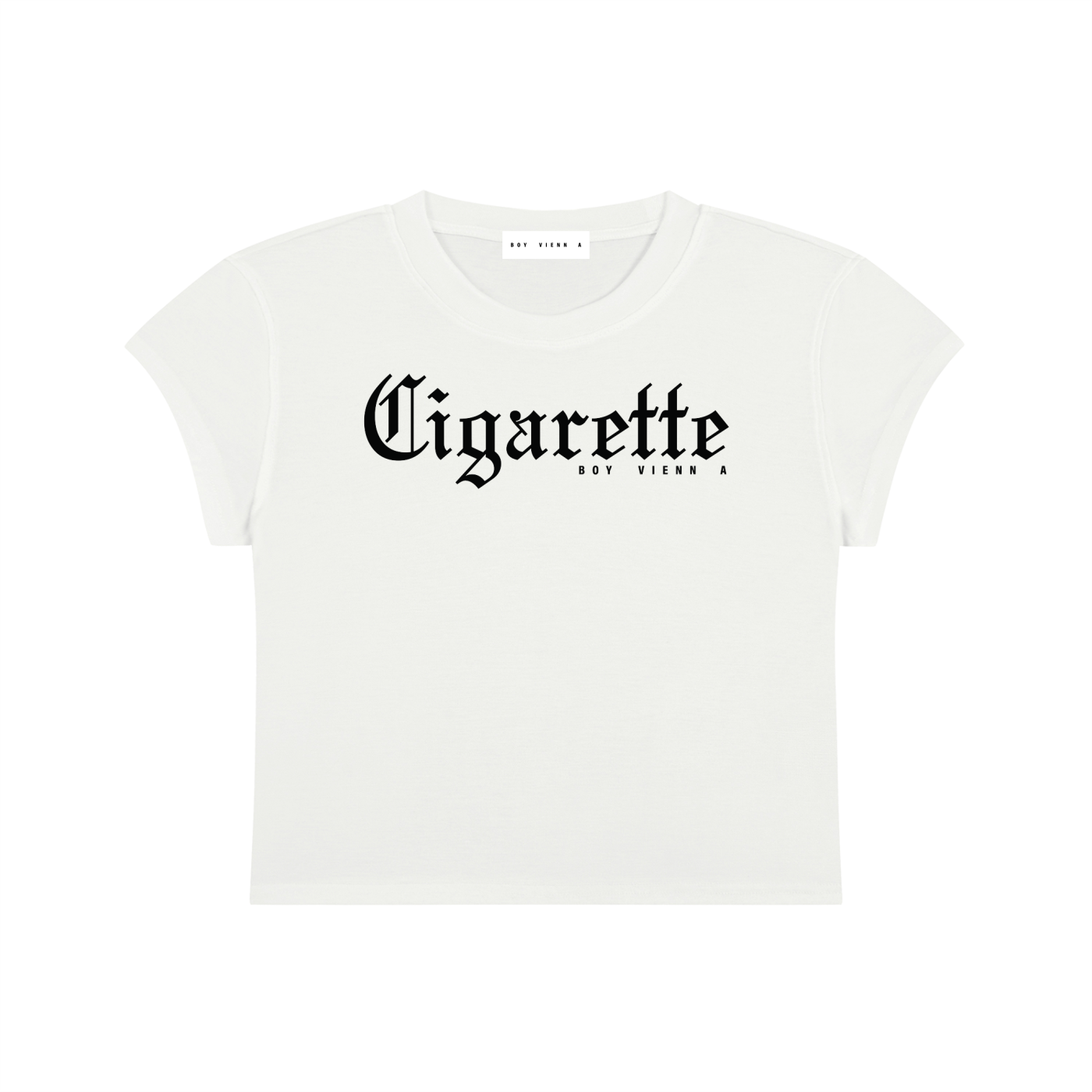 Cigarette Cropped Baby Tee