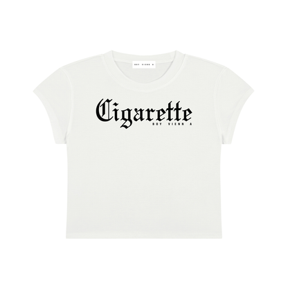 Cigarette Cropped Baby Tee
