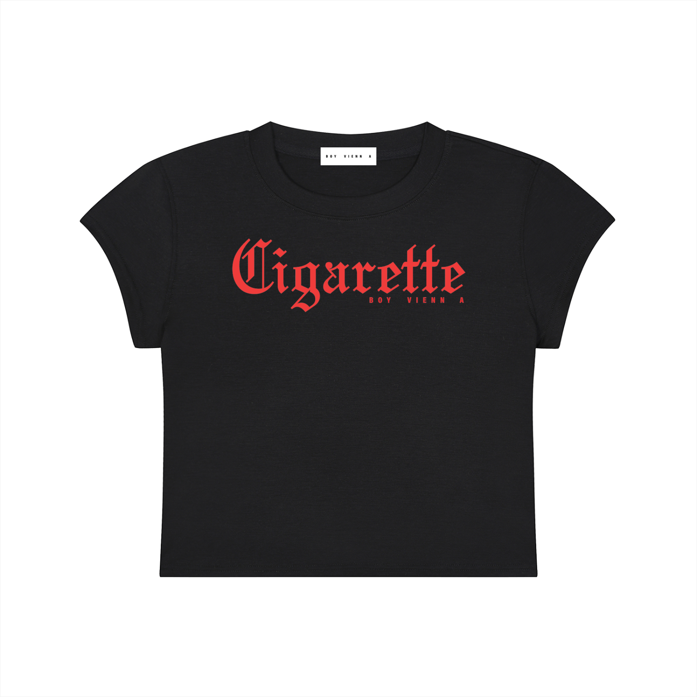 Cigarette Cropped Baby Tee