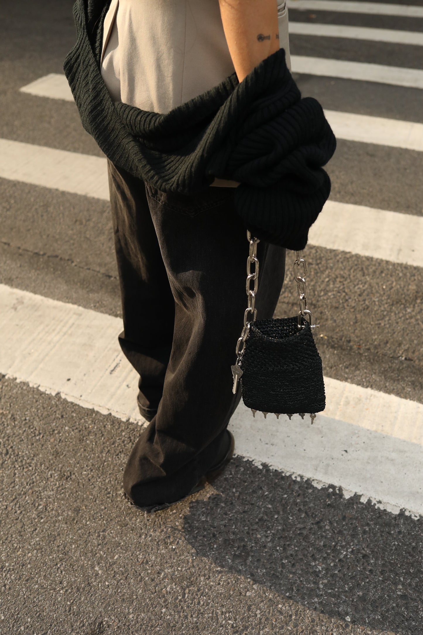 Crochet Key Mini Tote