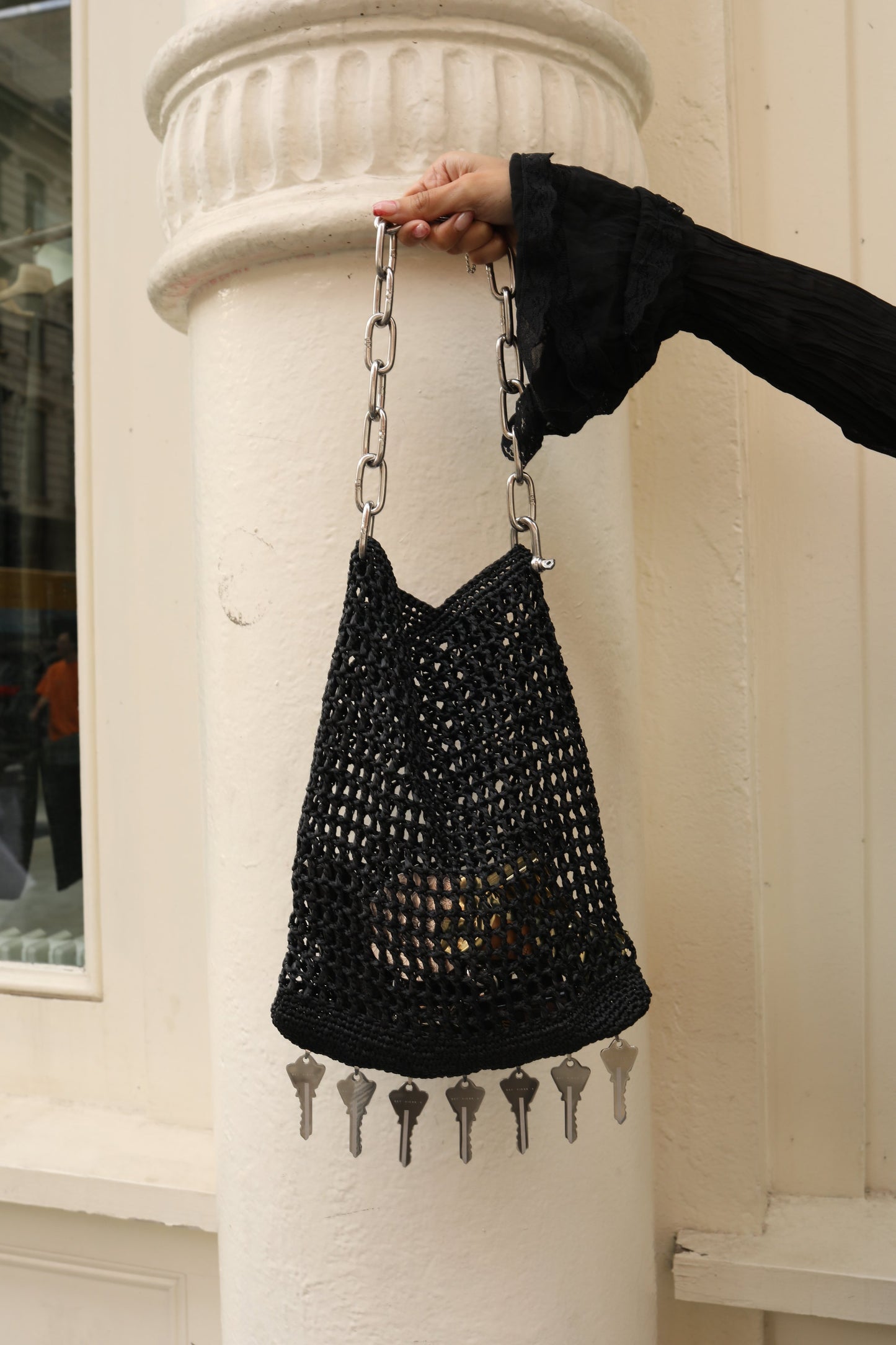 Crochet Key Tote