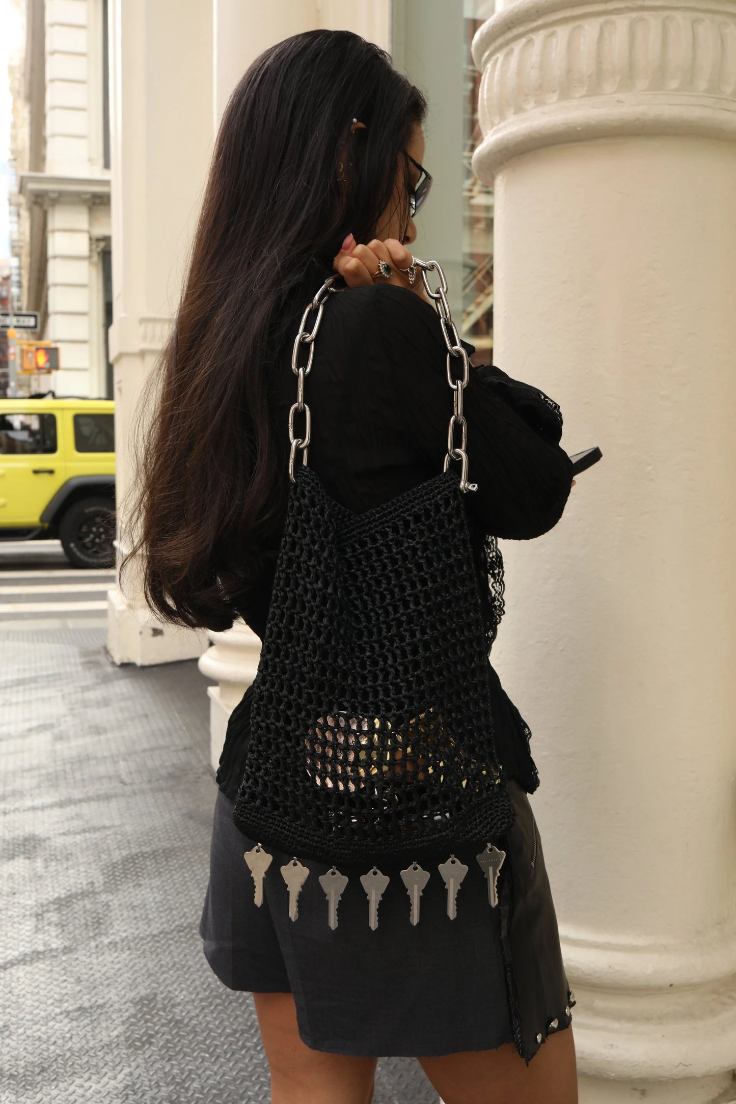 Crochet Key Tote