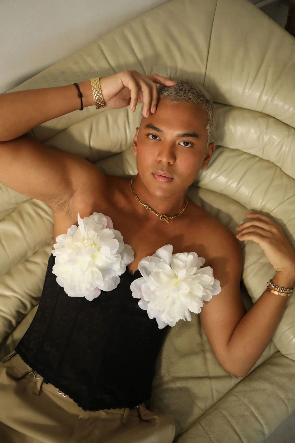 Full bloom bustier
