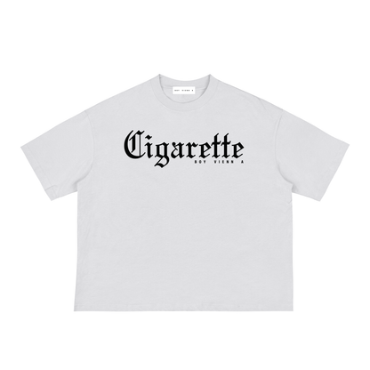 Boxy Unisex Cropped Cigarette Tee
