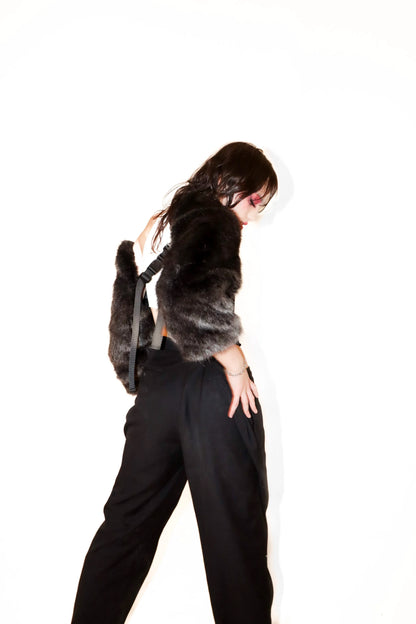 Faux Fur Arm Warmers