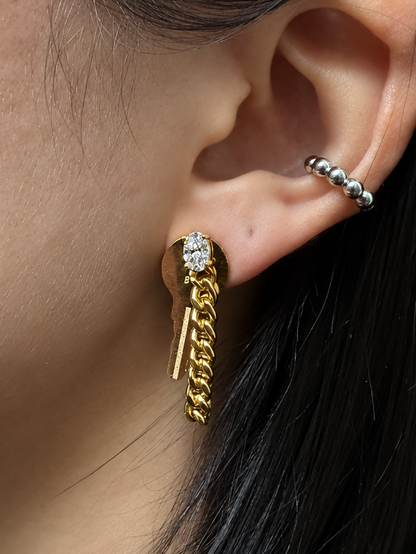 Key Chain Earring