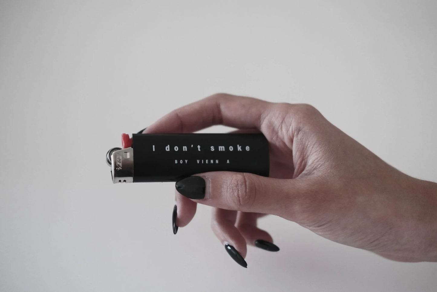 I don't smoke lighter