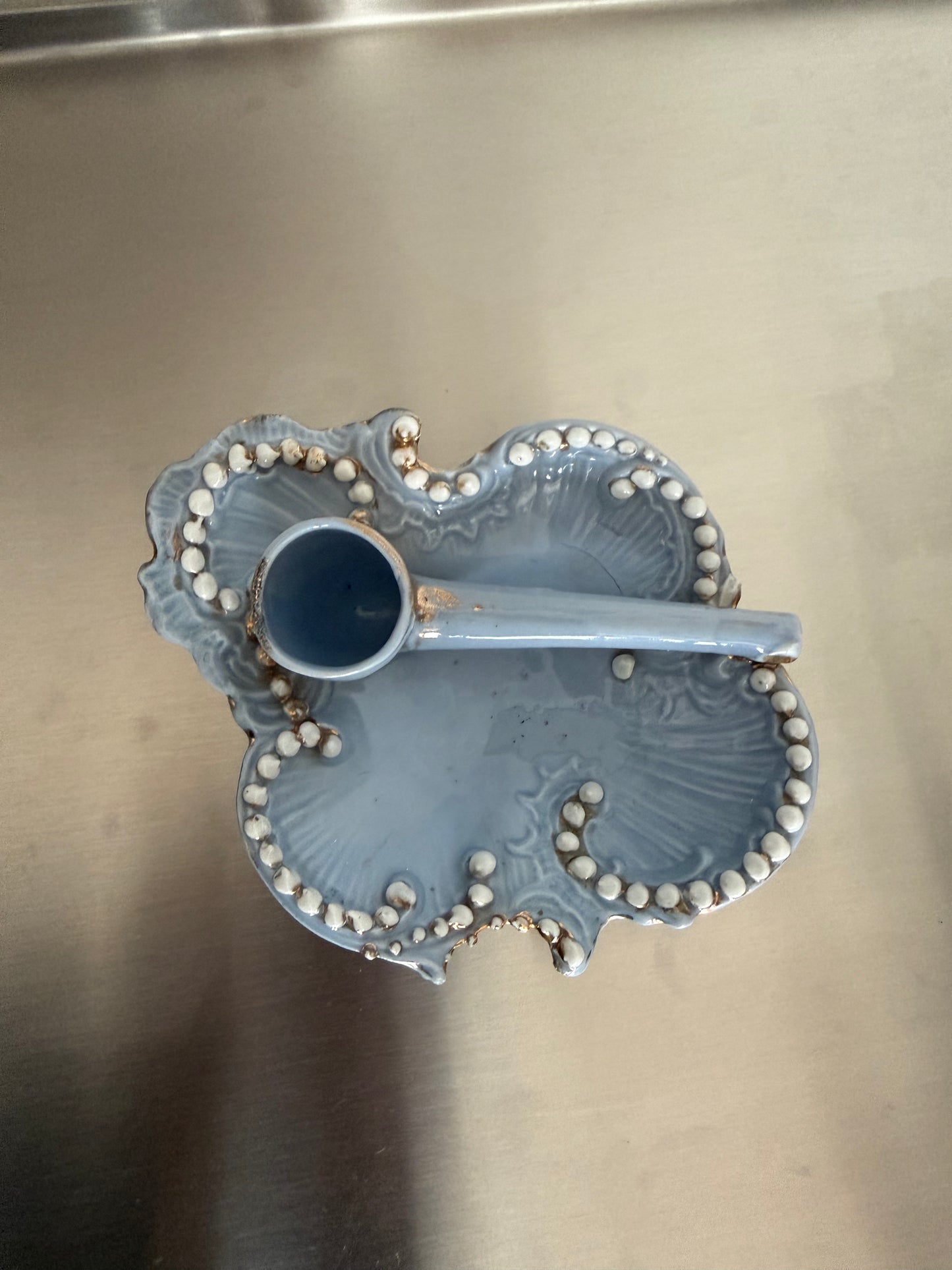 Vintage Pipe Detail Ashtray or Trinket Tray