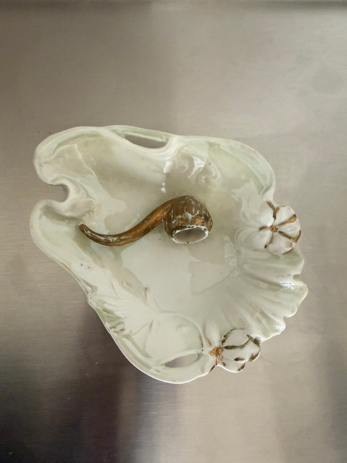 Vintage Pipe Detail Ashtray or Trinket Tray