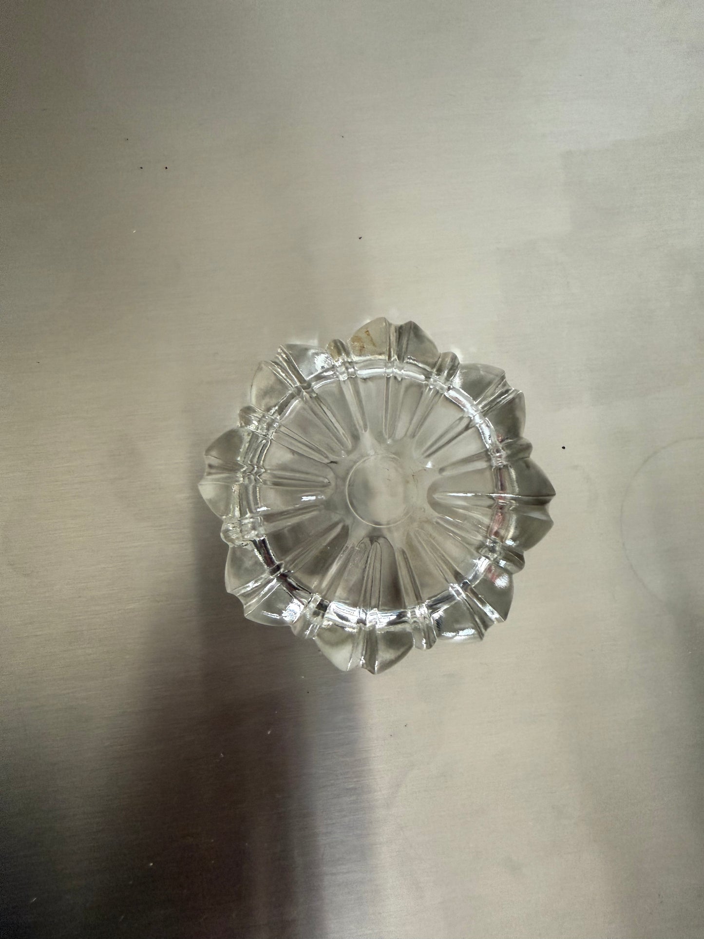 Vintage Mini Glass Ashtray or Trinket Tray