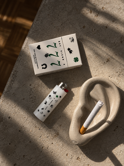 777 and Cement Ear Ashtray Incense Kit - CAOS MOTE x BOY VIENNA