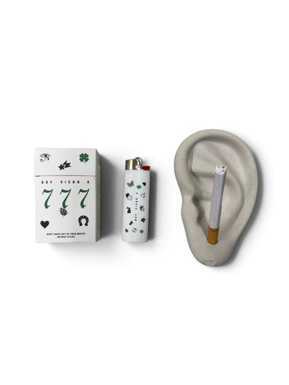 777 and Cement Ear Ashtray Incense Kit - CAOS MOTE x BOY VIENNA