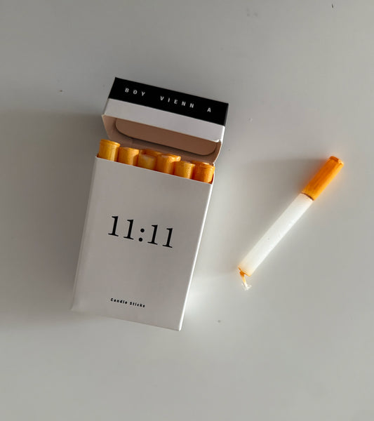 11:11 Cigarette Shaped Candles - Vanilla