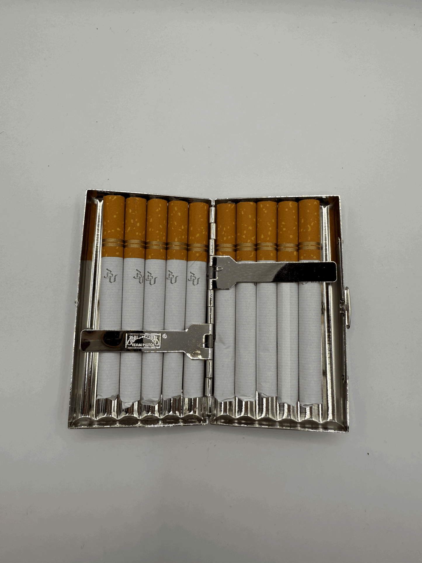 Vintage Style Metal Incense box with Cigarette Incense