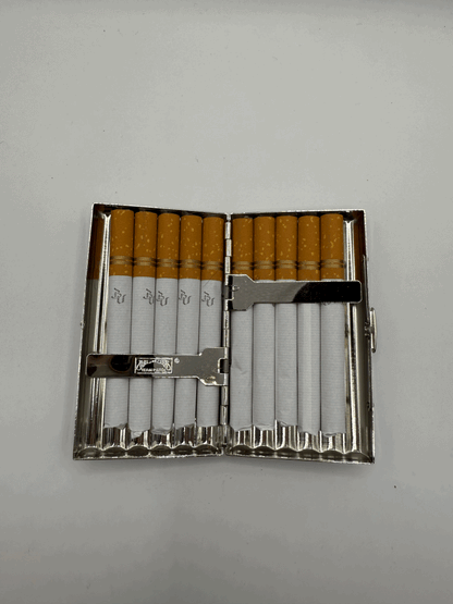 Vintage Style Metal Incense box with Cigarette Incense