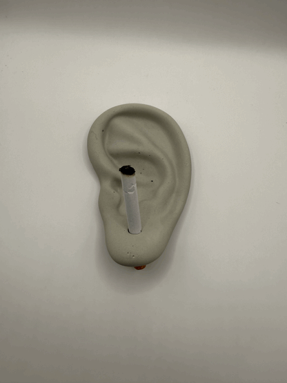 11:11 and Cement Ear Ashtray Incense Kit - CAOS MOTE x BOY VIENNA