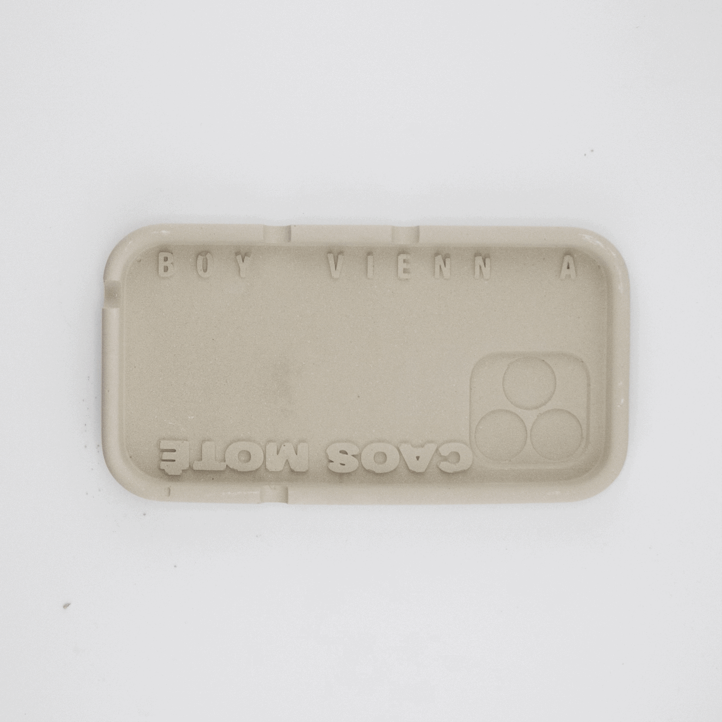 Cement Trompe-l'œil Phone Case Ashtray - CAOS MOTE x BOY VIENNA